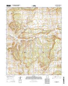 Las Nutrias 2013 topographic map thumbnail