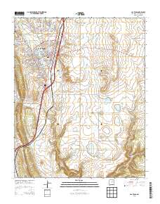 Las Vegas 2013 topographic map thumbnail