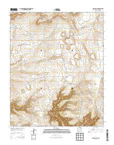 Las Vegas SE 2013 topographic map thumbnail