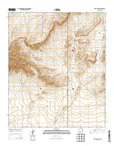Lazy E Ranch 2013 topographic map thumbnail