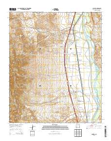Lemitar 2013 topographic map thumbnail