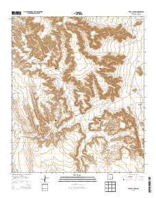 Lewis Canyon 2013 topographic map thumbnail