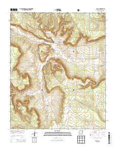 Leyba 2013 topographic map thumbnail