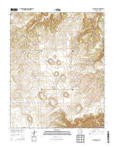 Llonidas Lake 2013 topographic map thumbnail