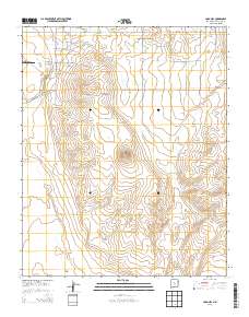 Lobo Hill 2013 topographic map thumbnail