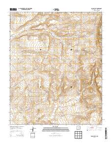Lobo Hill NE 2013 topographic map thumbnail