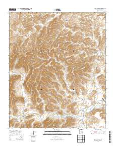 Loco Canyon 2013 topographic map thumbnail