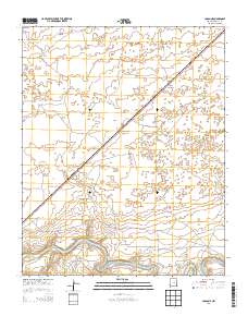 Logan NE 2013 topographic map thumbnail