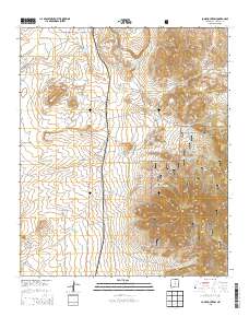 Lone Mountain 2013 topographic map thumbnail