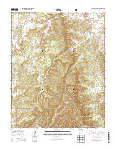 Los Indios Canyon 2013 topographic map thumbnail