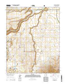 Los Pinos 2013 topographic map thumbnail