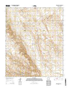 Lovelace Mesa 2013 topographic map thumbnail