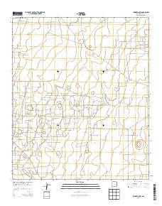 Lovington SW 2013 topographic map thumbnail