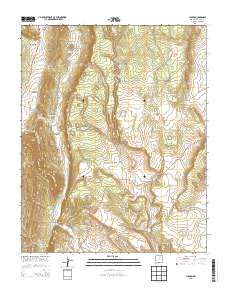 Lucero 2013 topographic map thumbnail