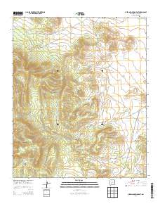 Luera Mountains East 2013 topographic map thumbnail