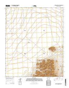 Luera Mountains NW 2013 topographic map thumbnail