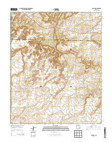 Lybrook 2013 topographic map thumbnail