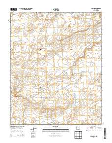 Lybrook SE 2013 topographic map thumbnail