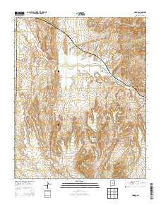 Madrid 2013 topographic map thumbnail