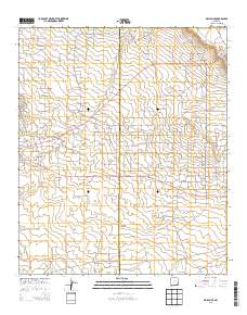 Maljamar 2013 topographic map thumbnail