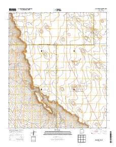 Maljamar NE 2013 topographic map thumbnail