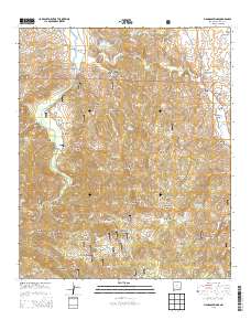 Mangas Springs 2013 topographic map thumbnail