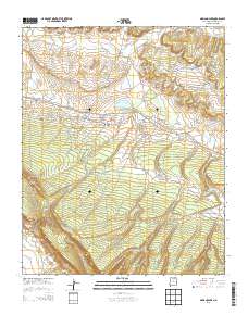 Mariano Lake 2013 topographic map preview