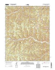 McWilliams Canyon 2013 topographic map thumbnail