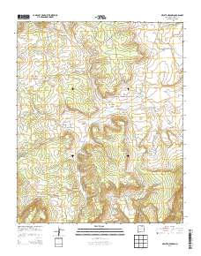 Mecate Meadow 2013 topographic map thumbnail