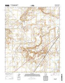 Melena 2013 topographic map thumbnail