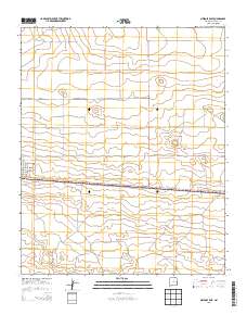 Melrose East 2013 topographic map thumbnail