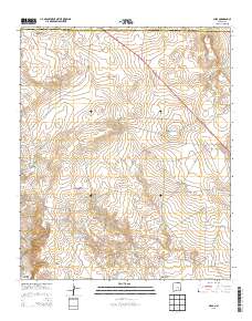 Mesa 2013 topographic map thumbnail