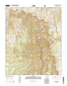 Mesa Cencerro 2013 topographic map thumbnail