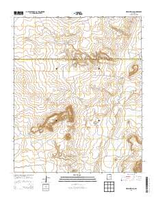 Mesa Cherisco 2013 topographic map thumbnail