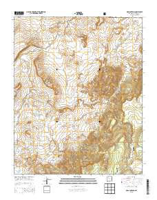 Mesa Cortada 2013 topographic map thumbnail