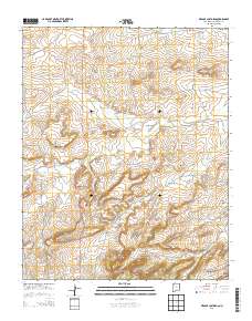Mesa De Los Toros 2013 topographic map thumbnail
