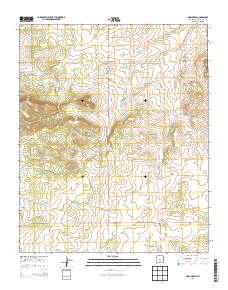 Mesa Draw 2013 topographic map thumbnail