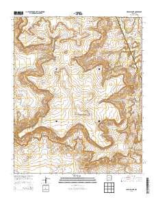 Mesa Gigante 2013 topographic map thumbnail