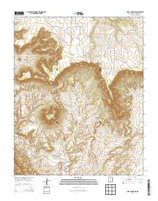 Mesa Lauriano 2013 topographic map thumbnail