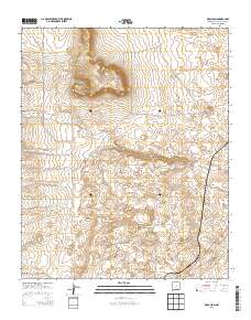 Mesa Leon 2013 topographic map thumbnail
