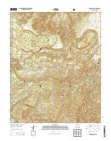 Redondo Peak 2013 topographic map thumbnail
