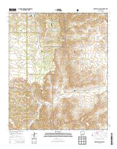 Robertson Canyon 2013 topographic map thumbnail