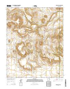 Robinson Peak 2013 topographic map thumbnail
