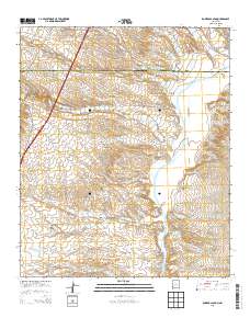 Romero Canyon 2013 topographic map thumbnail