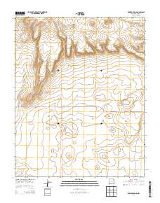 Romero Spring 2013 topographic map thumbnail