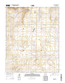 Rosebud 2013 topographic map thumbnail