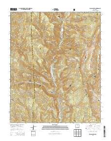 Rosilla Peak 2013 topographic map thumbnail