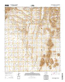 Rough and Ready Hills 2013 topographic map thumbnail