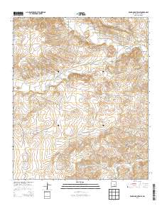 Round Mountain SE 2013 topographic map thumbnail
