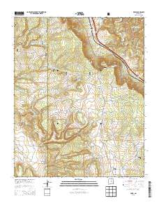 Rowe 2013 topographic map thumbnail